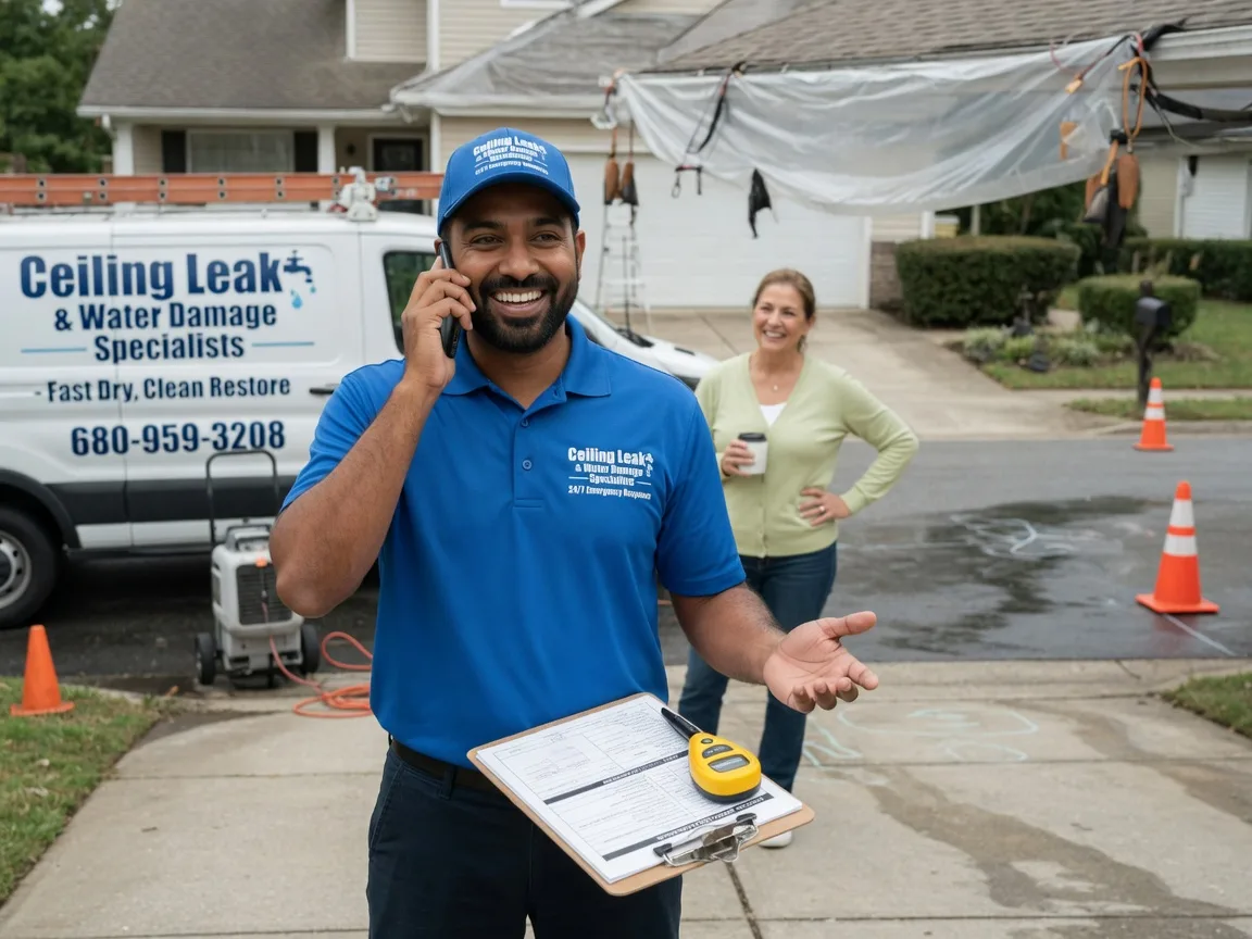Ceiling Leak Cleanup Bankston, AL FAQs